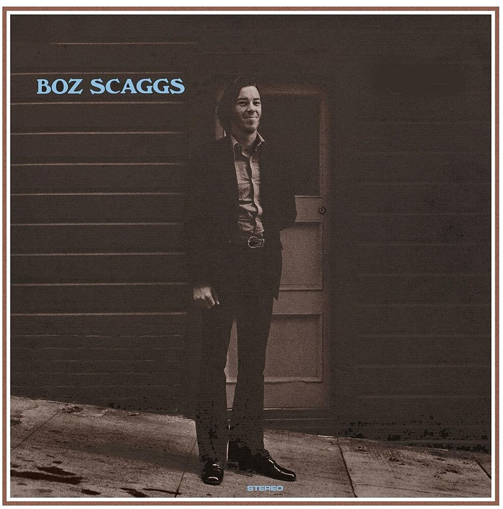 the album cover for Boz Scaggs - Boz Scaggs (Blue) [Clear Vinyl] (Gate)
