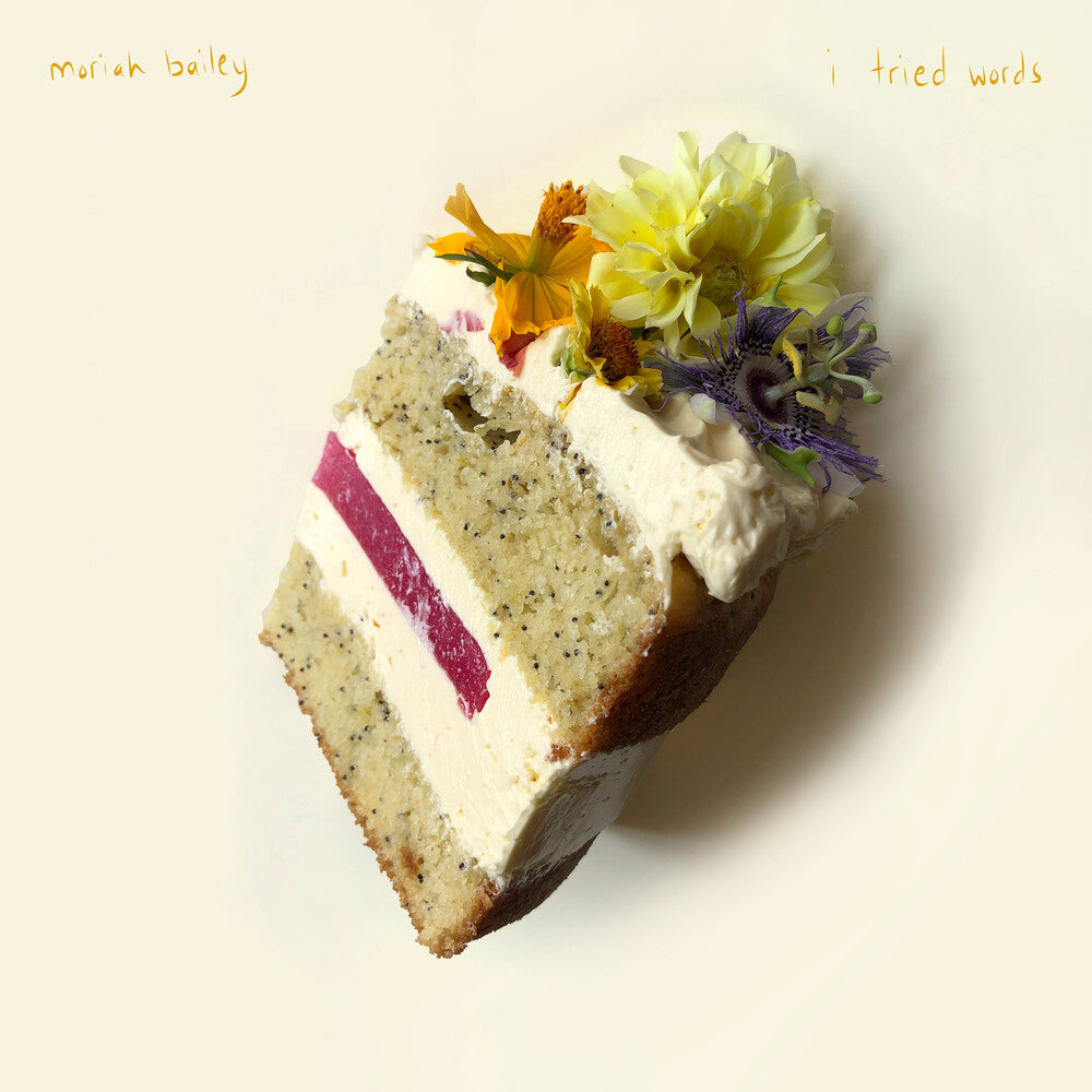 the album cover for Moriah Bailey - I Tried Words - Golden Sun [Colored Vinyl]