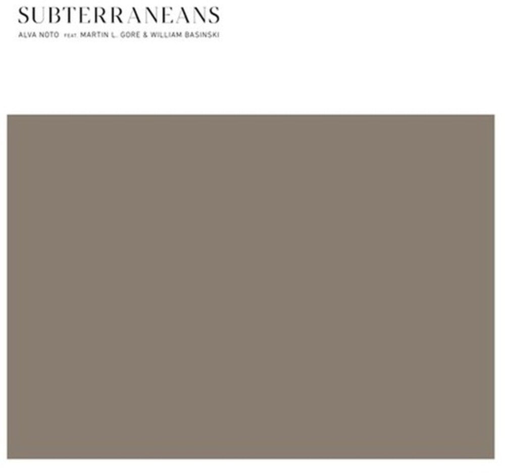 the album cover for Alva Noto / Gore, Martin L / Basinski, William - Subterraneans