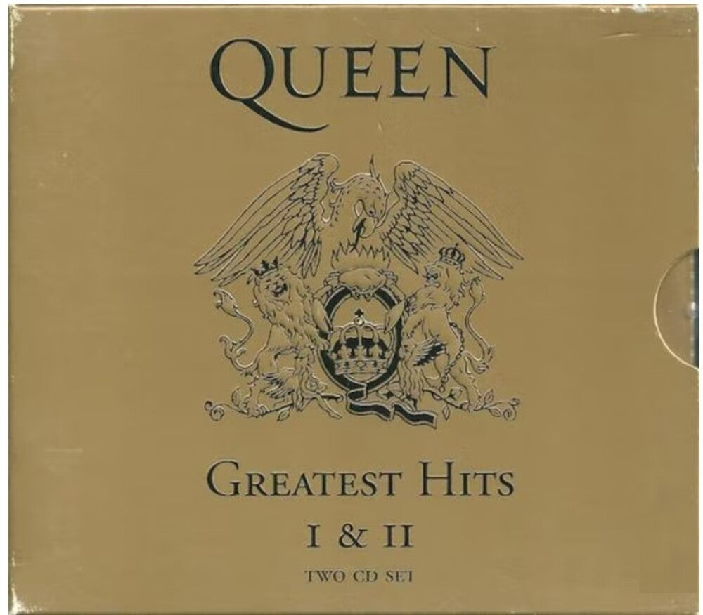 the album cover for Queen - Greatest Hits I & II [2 CD]
