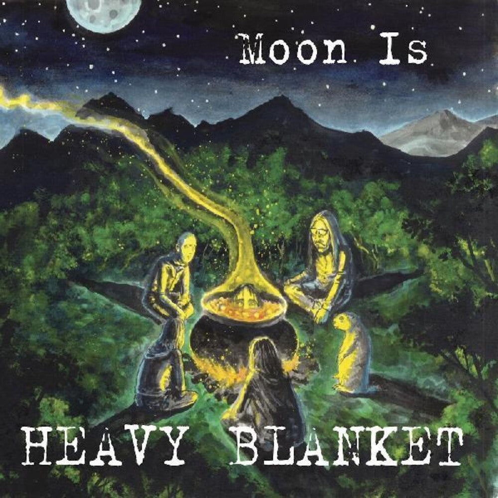 the album cover for Heavy Blanket - Moon Is [Digipak]