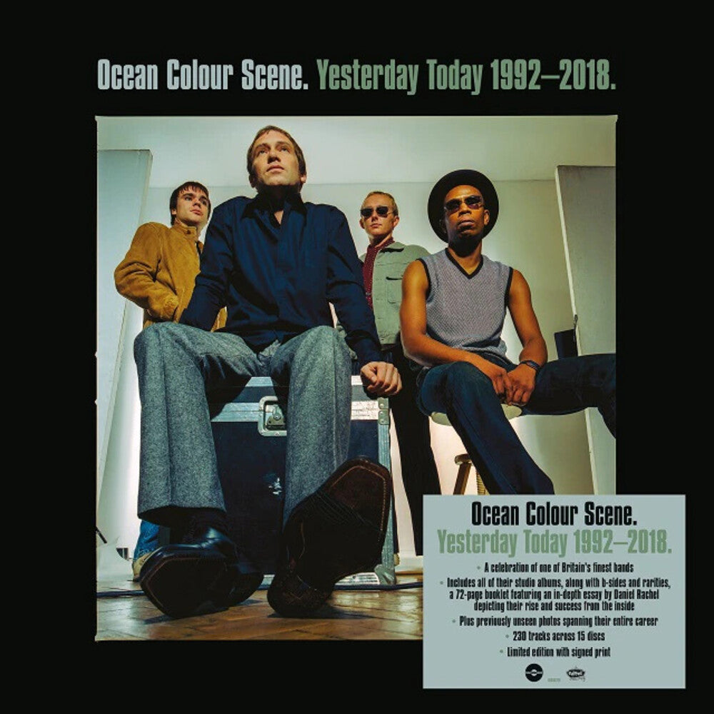 the album cover for Ocean Colour Scene - Yesterday Today 1992-2018 (Box) (Auto) (Uk)