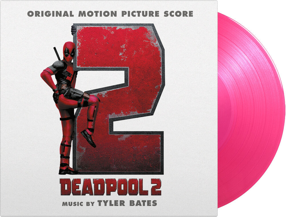 the album cover for Tyler Bates  (Colv) (Ltd) (Ogv) (Pnk) - Deadpool 2 - O.S.T. [Colored Vinyl] [Limited Edition] [180 Gram] (Pnk)