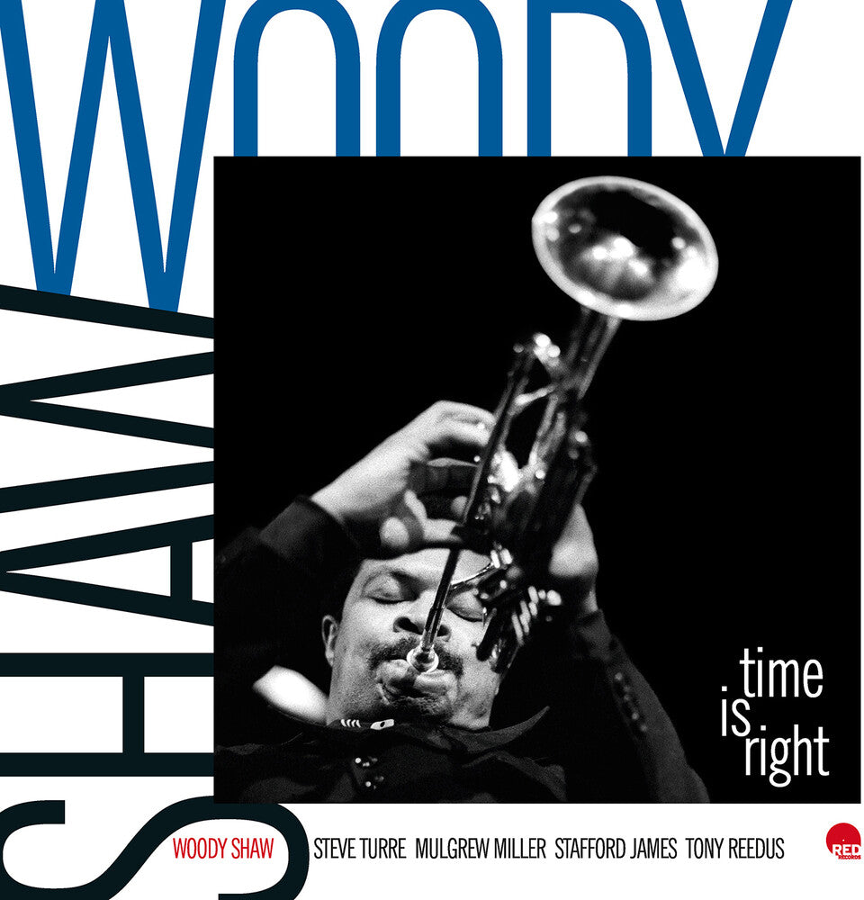 the album cover for Woody Shaw - Time Is Right (Ita)
