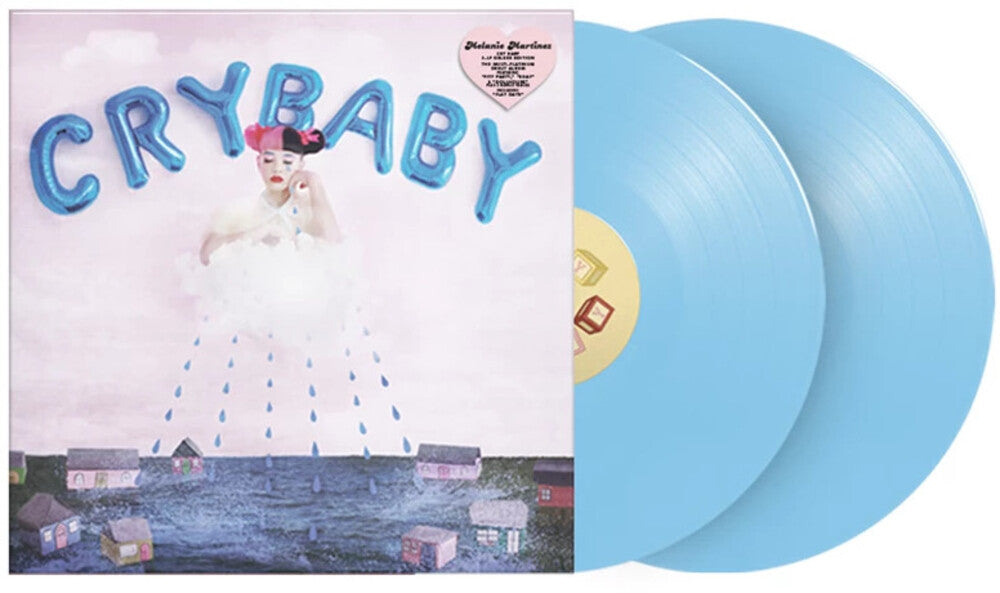 the album cover for Melanie Martinez - Cry Baby (Blue) [Colored Vinyl] [Deluxe] (Uk)