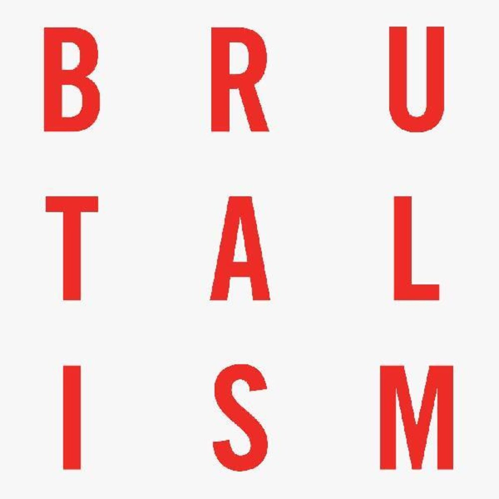 the album cover for IDLES - Five Years Of Brutalism [Colored Vinyl] (Red) (Spa)