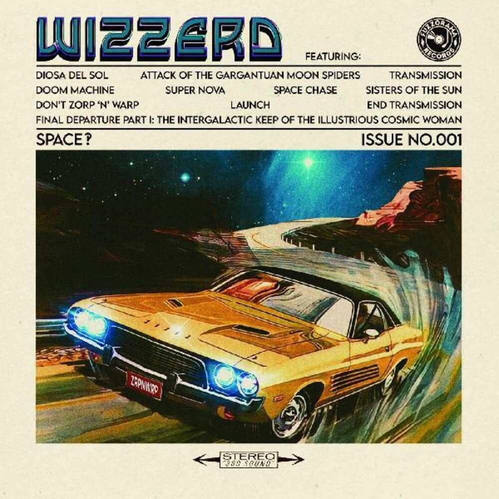 the album cover for Wizzerd - Space:Issue No.001 [Digipak]