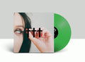 the album cover for +++ (Crosses) - PERMANENT.RADIANT EP [Indie Exclusive Limited Edition Neon Green Vinyl]
