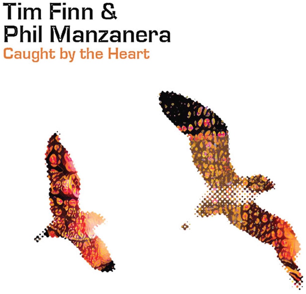the album cover for Tim Finn  / Manzanera,Phil - Caught By The Heart (Uk)