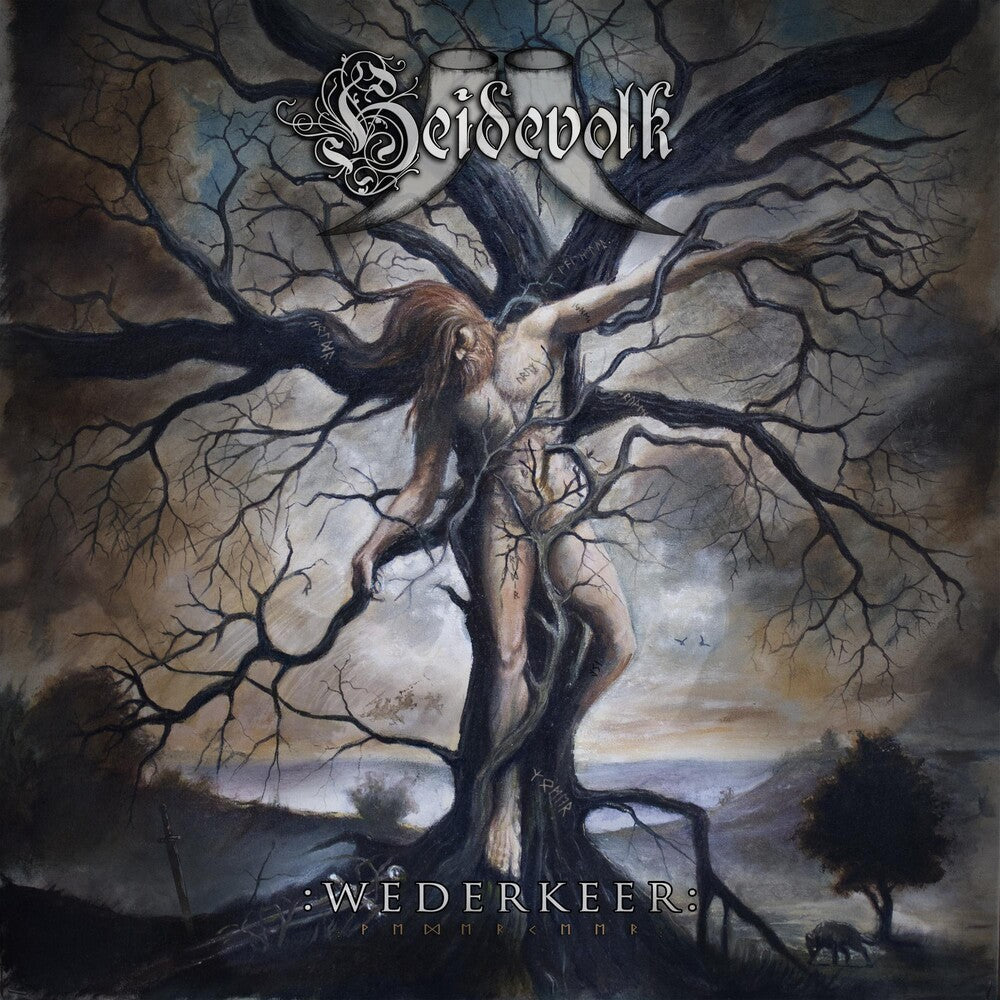 the album cover for Heidevolk - Wederkeer
