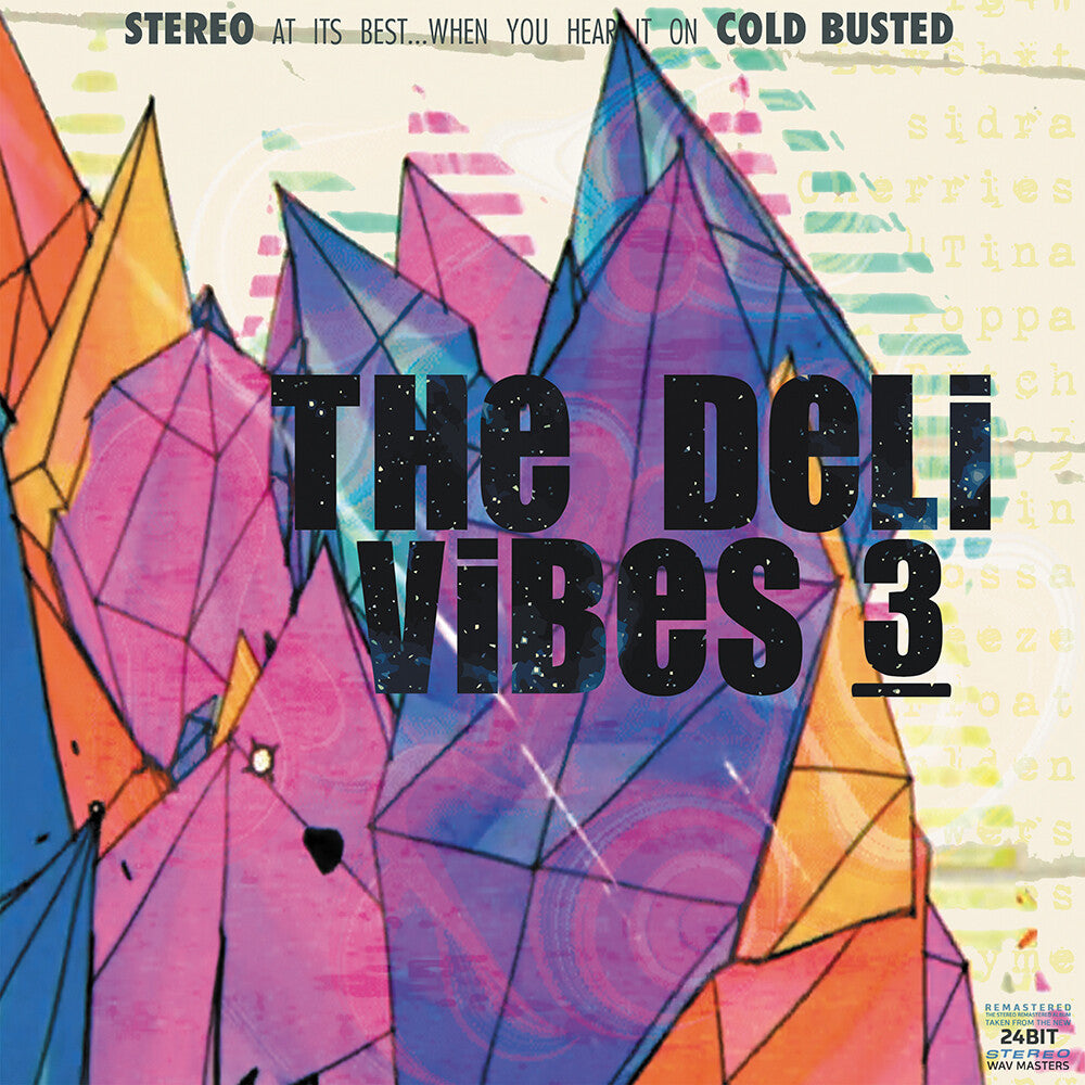 the album cover for Deli - Vibes 3 [Colored Vinyl] [Limited Edition] (Pnk) [Remastered] (Can)