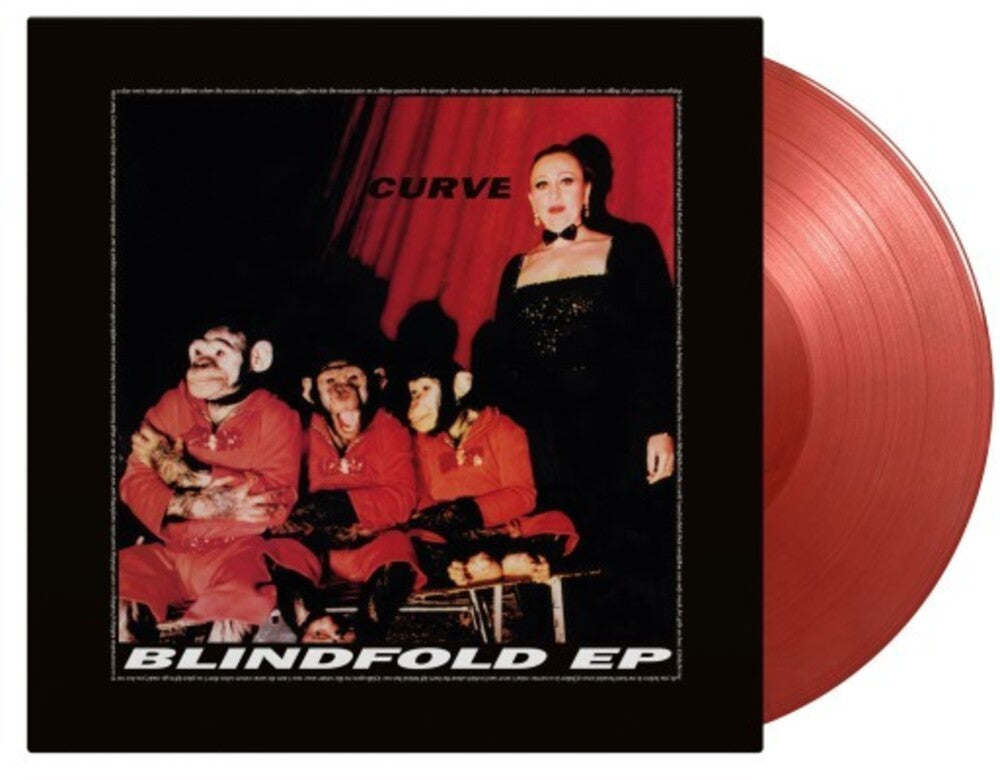 the album cover for Curve - Blindfold (Blk) [Colored Vinyl] [Limited Edition] [180 Gram] (Red) (Hol)