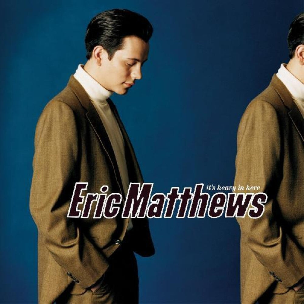 the album cover for Eric Matthews - It's Heavy In Here (Blue) [Colored Vinyl]