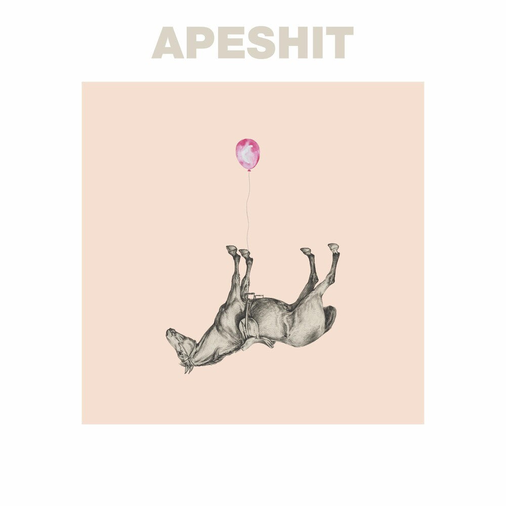 the album cover for The Sounds Of Animals Fighting - Apeshit [Clear Orange LP]