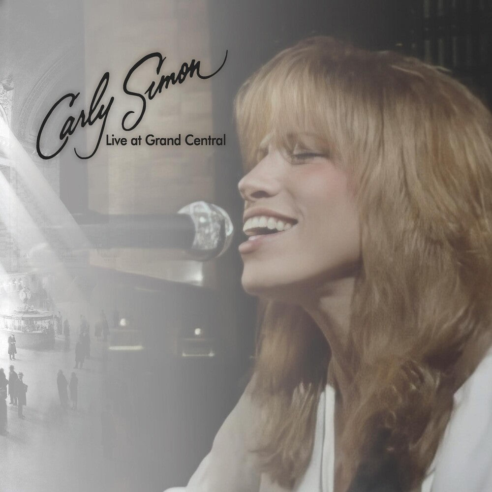 the album cover for Carly Simon - Live At Grand Central