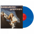 the album cover for Black Oak Arkansas - Race With The Devil - Blue