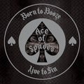 the album cover for Ace Of Spades - Born To Booze, Live To Sin - Clear [Clear Vinyl]