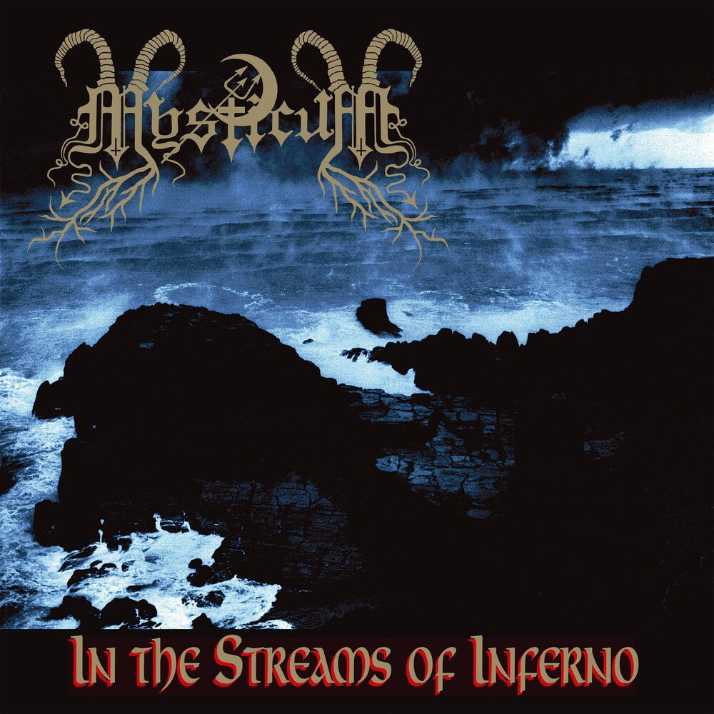 the album cover for Mysticum - In The Streams Of Inferno