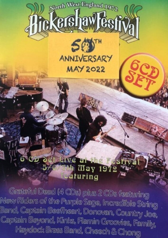 the album cover for Grateful Dead (And Others) - Bickershaw 1972 (Aniv)