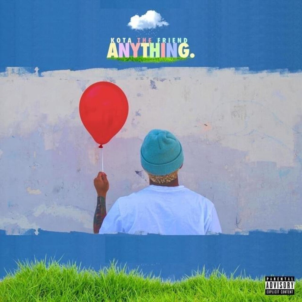 the album cover for Kota the Friend - Anything.