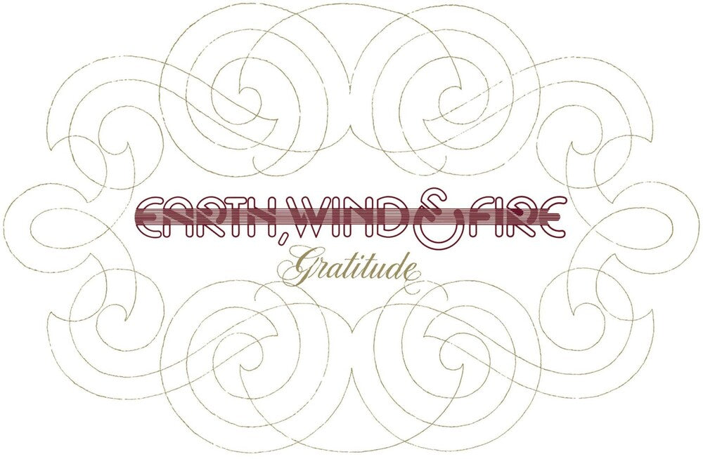 the album cover for Earth Wind & Fire - Gratitude (Blue) [Colored Vinyl] (Gate) [Limited Edition] [180 Gram]