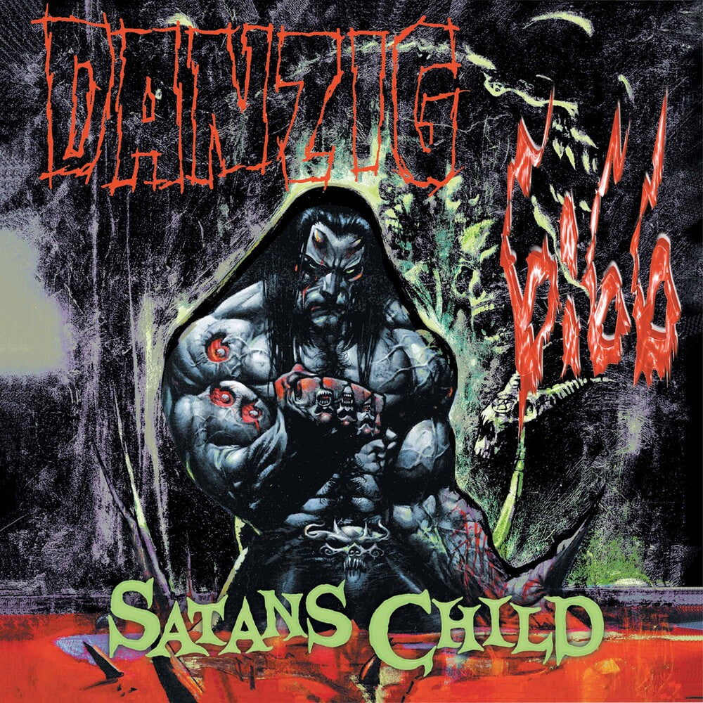 the album cover for Danzig - 6:66: Satan's Child [Black Splash Of Blood Red LP]