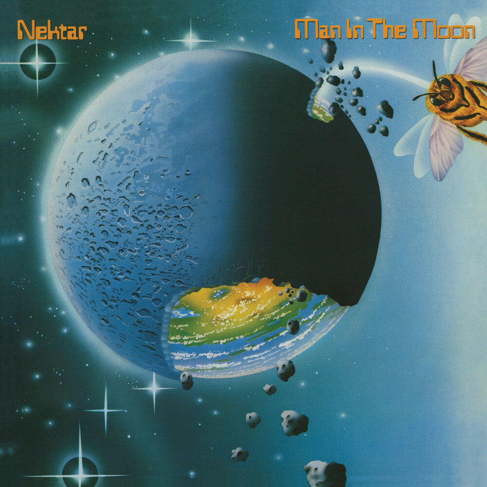 the album cover for Nektar - Man In The Moon