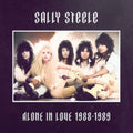 the album cover for Steele, Sally - Alone In Love 1988-1989