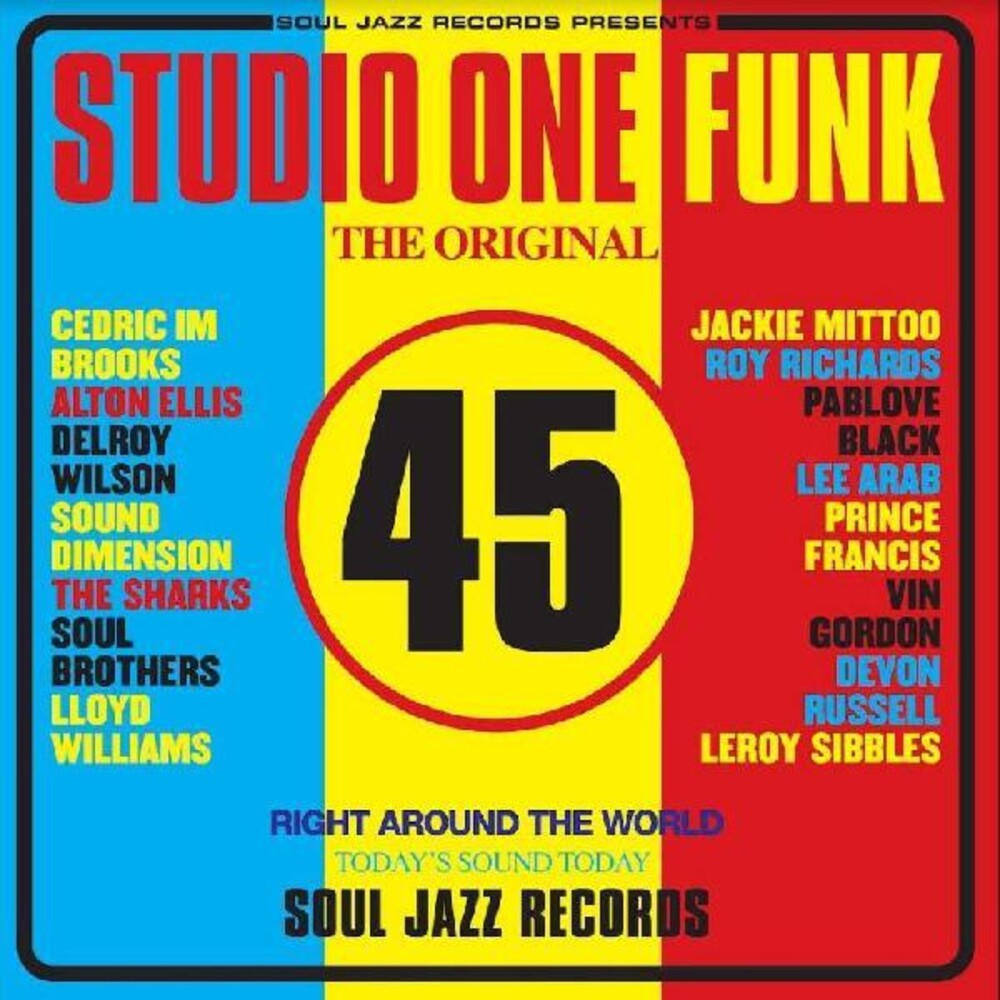 the album cover for Soul Jazz Records Presents - Studio One Funk [Colored Vinyl] (Red) [Download Included]