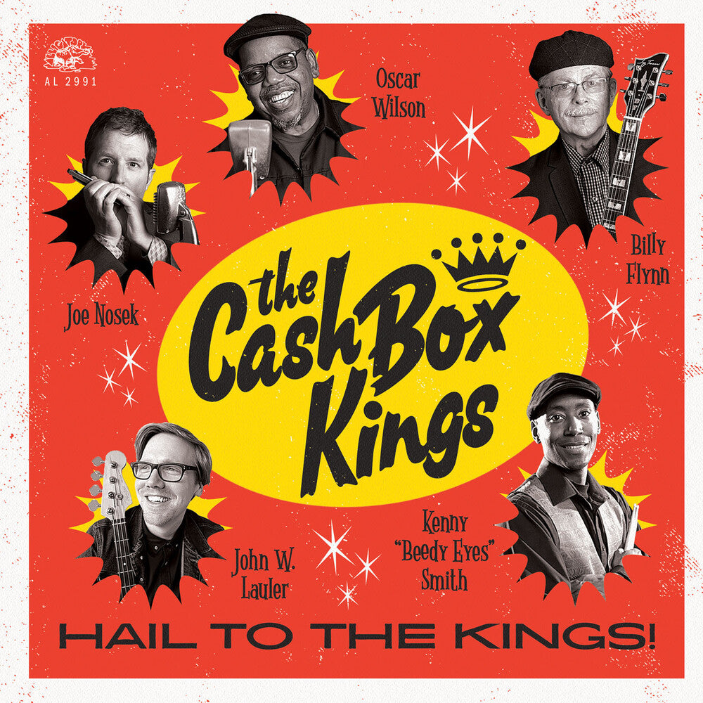 the album cover for The Cash Box Kings - Hail To The Kings! [LP]