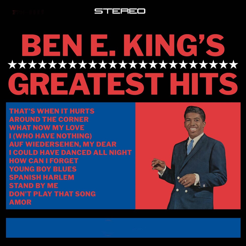 the album cover for Ben King  E. - Greatest Hits - Stand By Me [Colored Vinyl] [Limited Edition] (Red)