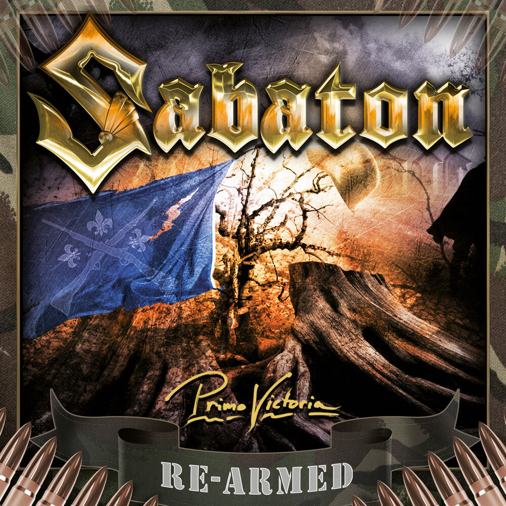 the album cover for Sabaton - Primo Victoria Re-Armed - Black (Gate)