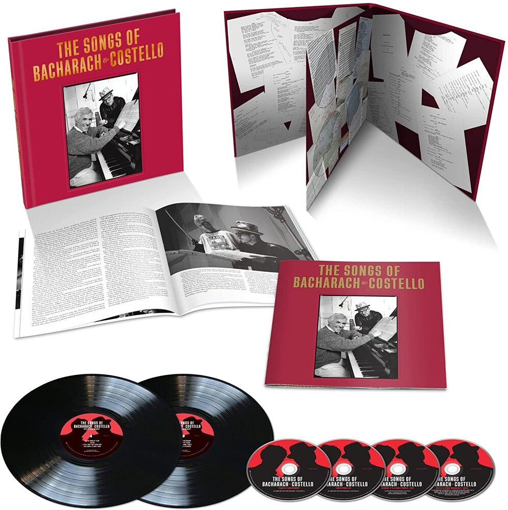 the album cover for Elvis Costello - The Songs Of Bacharach & Costello [Super Deluxe 2LP/4CD]