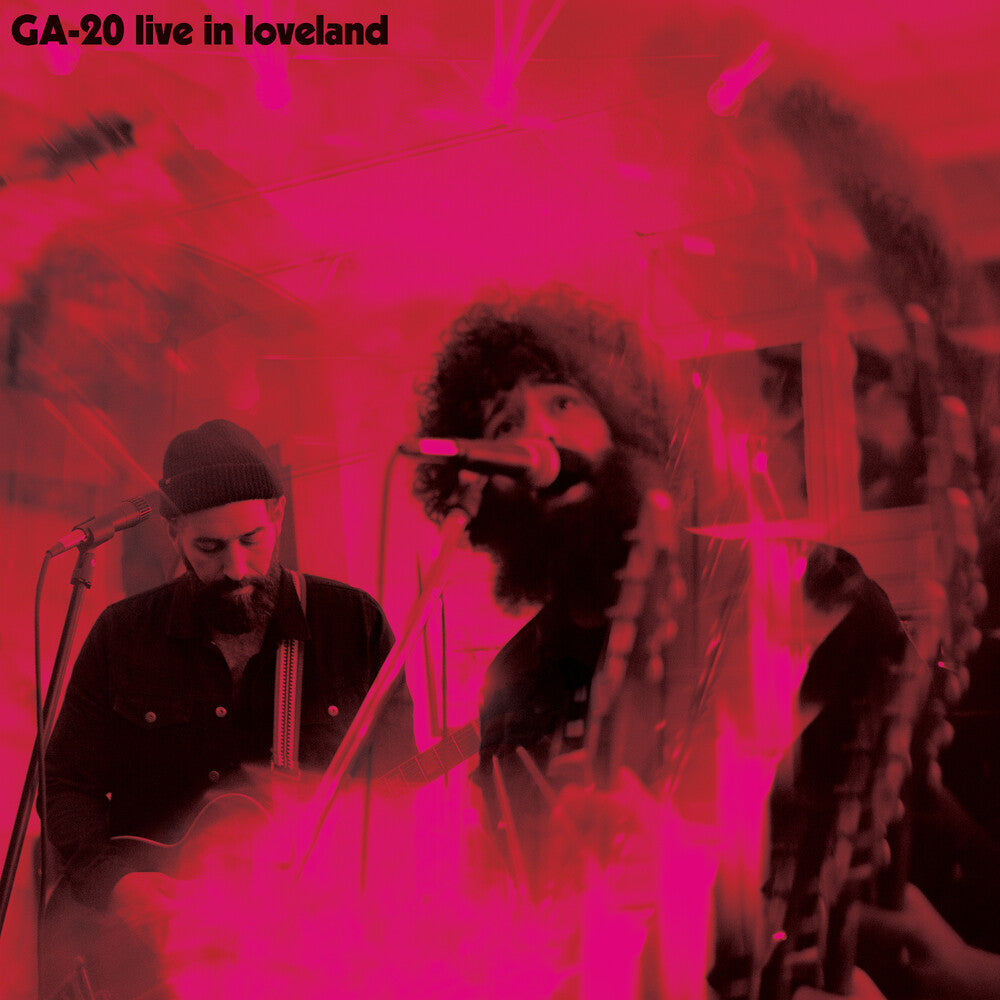 the album cover for GA-20 - Live In Loveland - Pink Swirl [Colored Vinyl] (Pnk)