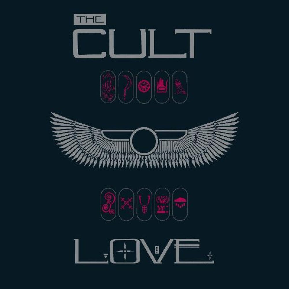 the album cover for The Cult - Love [Colored Vinyl] (Gate) (Red) [Indie Exclusive]