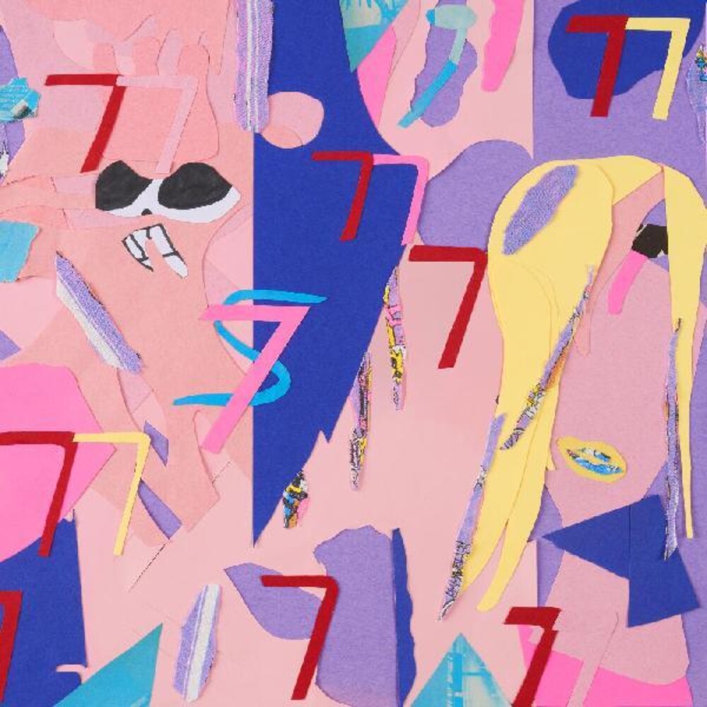 the album cover for Avey Tare - 7s [Indie Exclusive Limited Edition Violet LP]