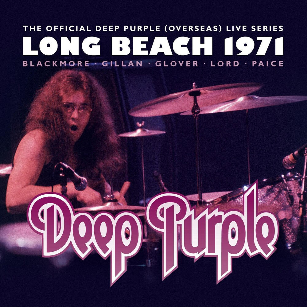 the album cover for Deep Purple - Long Beach 1971