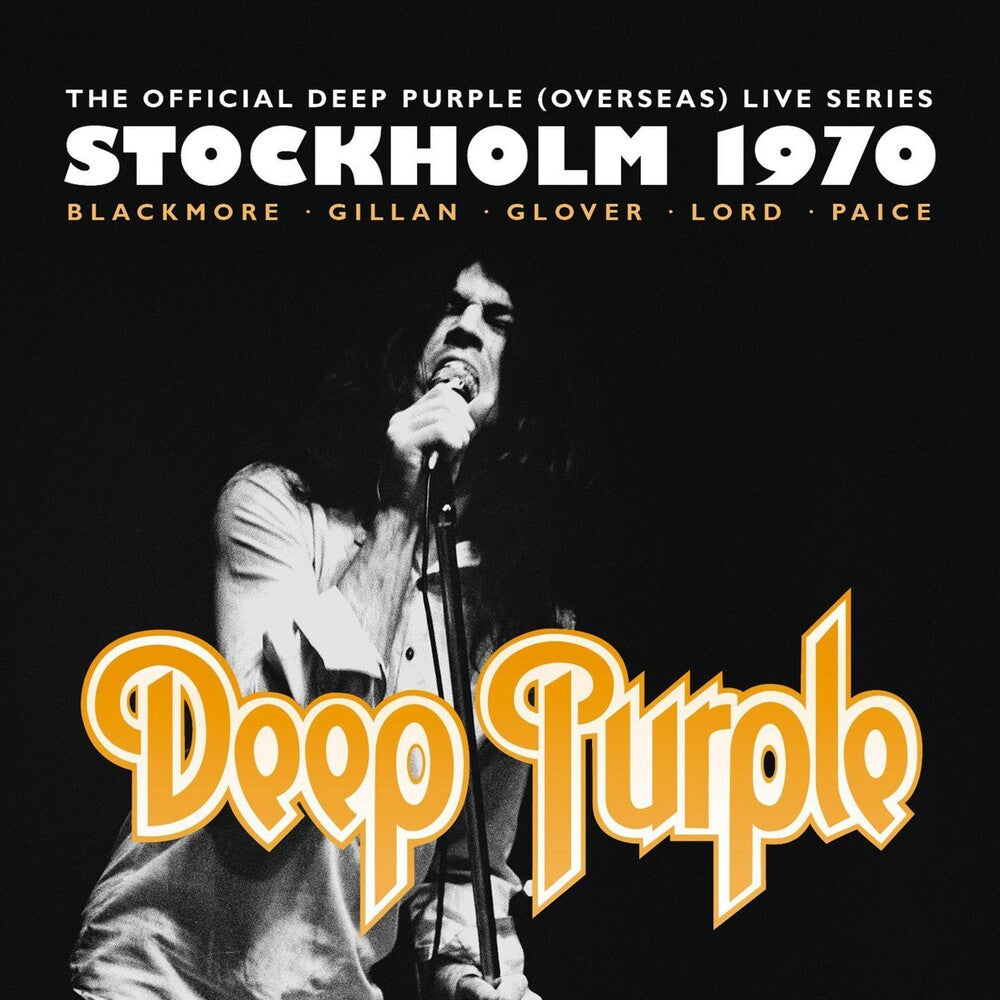 the album cover for Deep Purple - Stockholm 1970