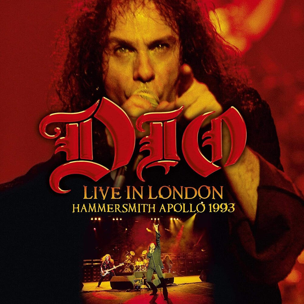 the album cover for Dio - Live In London-Hammersmith Apollo 1993 [Marbled 2LP]