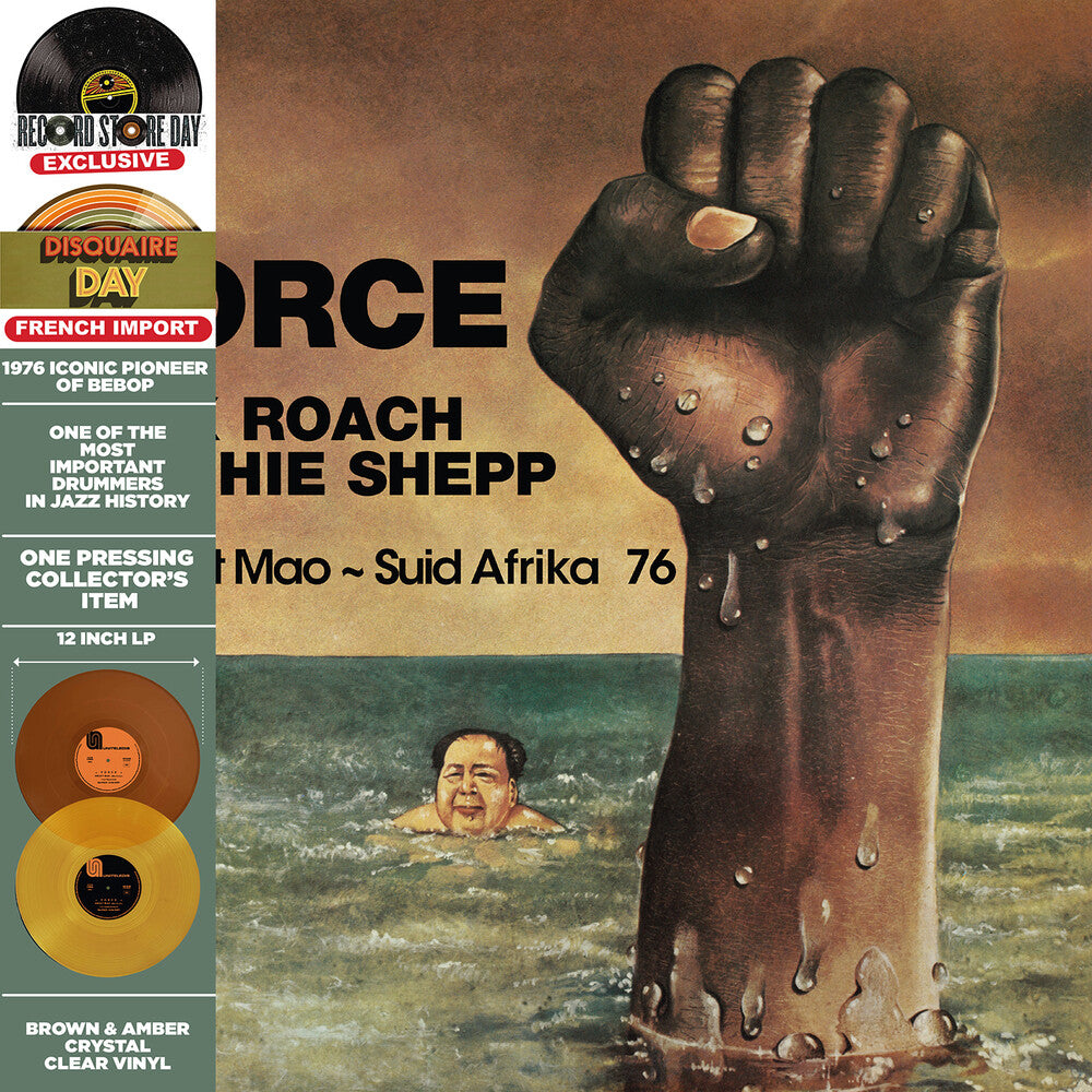 the album cover for Max Roach & Archie Shepp - Force - Sweet Mao - Suid Afrika 76 [RSD 2023] []