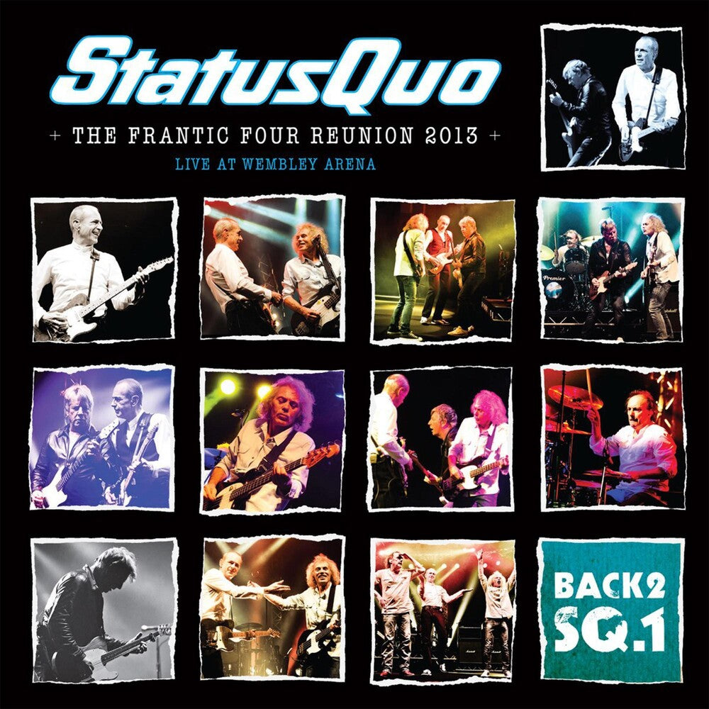 the album cover for Status Quo - Back2sq1 [Colored Vinyl] (Gate) (Grn) [Limited Edition] [180 Gram] (Ger)