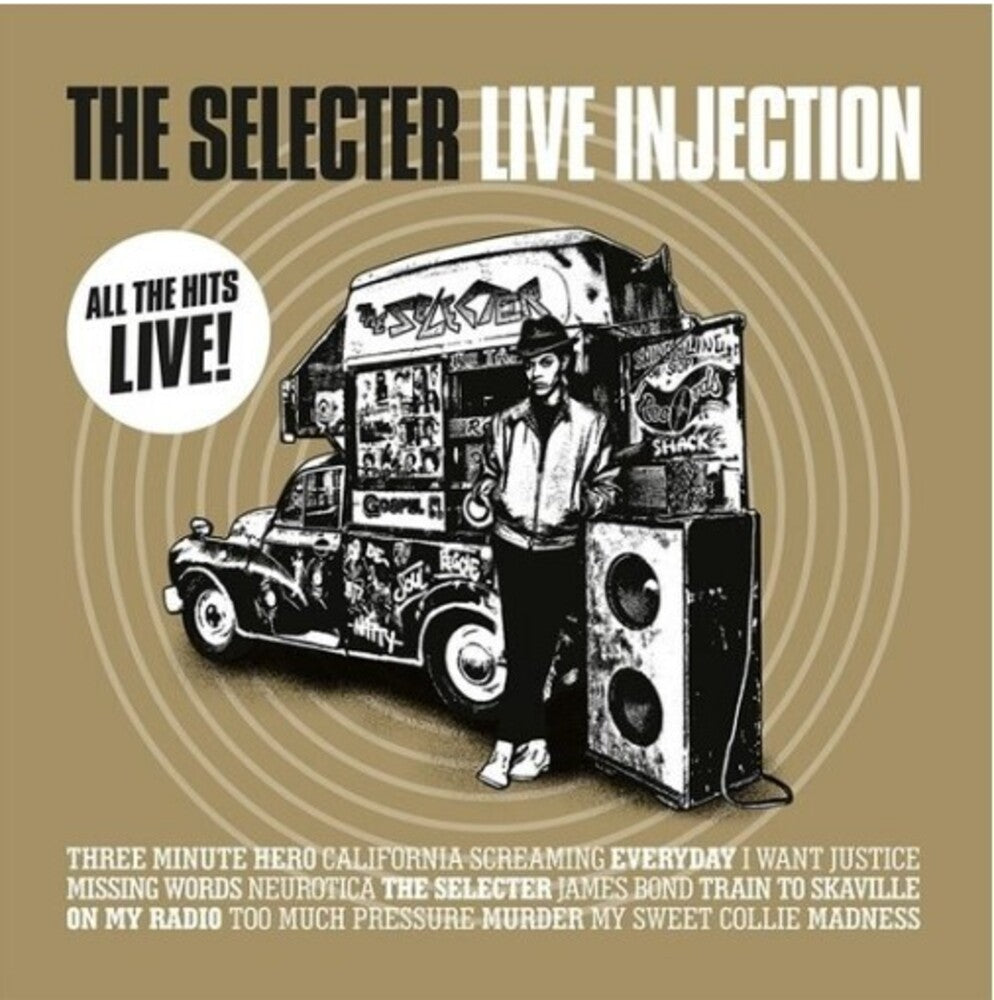the album cover for The Selecter - Live Injection [Colored Vinyl] (Wht) (Uk)