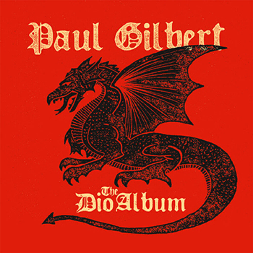 the album cover for Paul Gilbert - The Dio Album