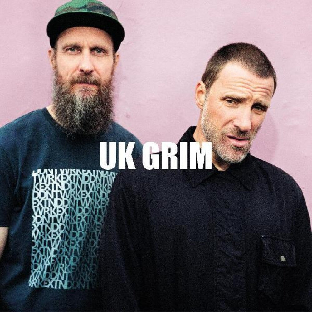 the album cover for Sleaford Mods - UK GRIM