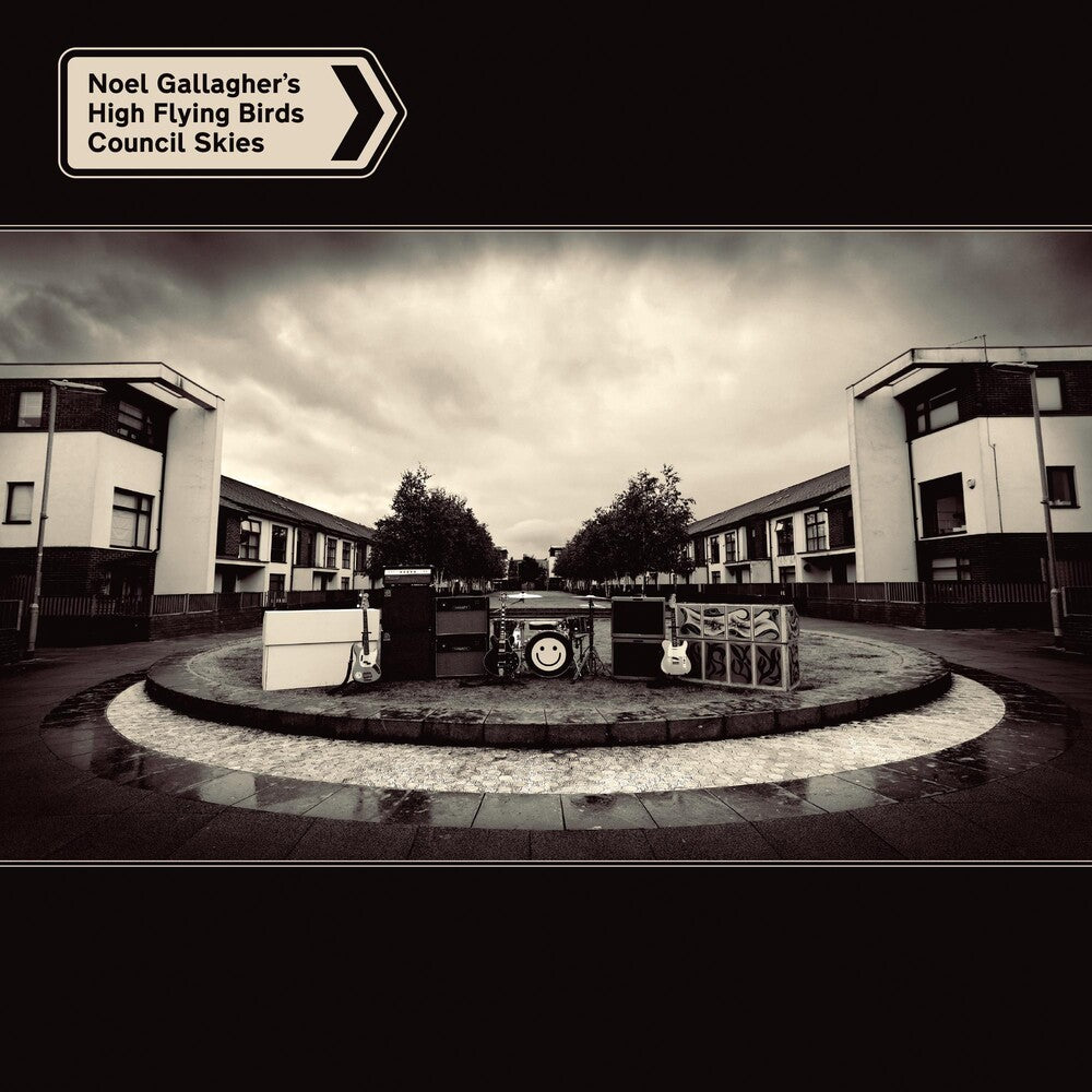 the album cover for Noel Gallagher's High Flying Birds - Council Skies [LP+7in]