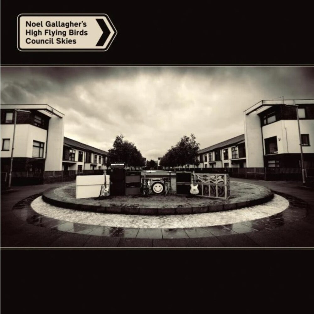 the album cover for Noel Gallagher's High Flying Birds - Council Skies [Deluxe 2CD]