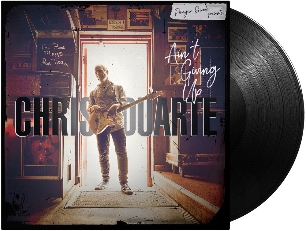 the album cover for Chris Duarte - Ain't Giving Up (Ofgv)