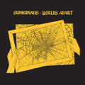 the album cover for Subhumans - Worlds Apart