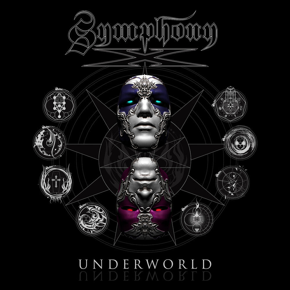 the album cover for Symphony X - Underworld - Blue (Blue) [Colored Vinyl] (Gate)