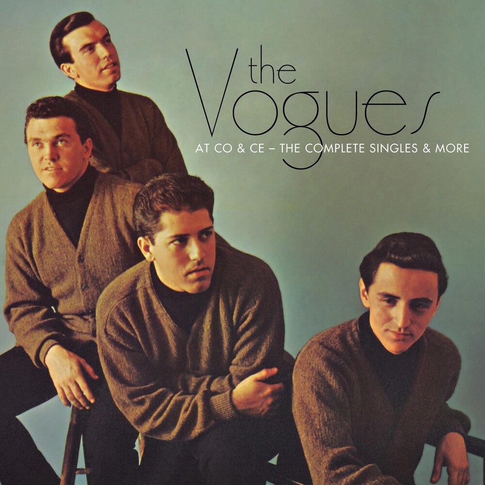 the album cover for The Vogues - AT CO & CE - THE COMPLETE SINGLES & MORE